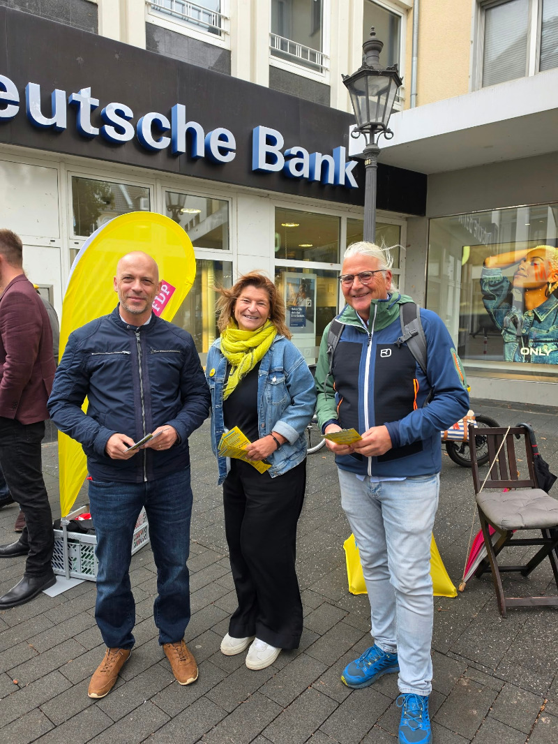 FDP-Aktionstag ein voller Erfolg