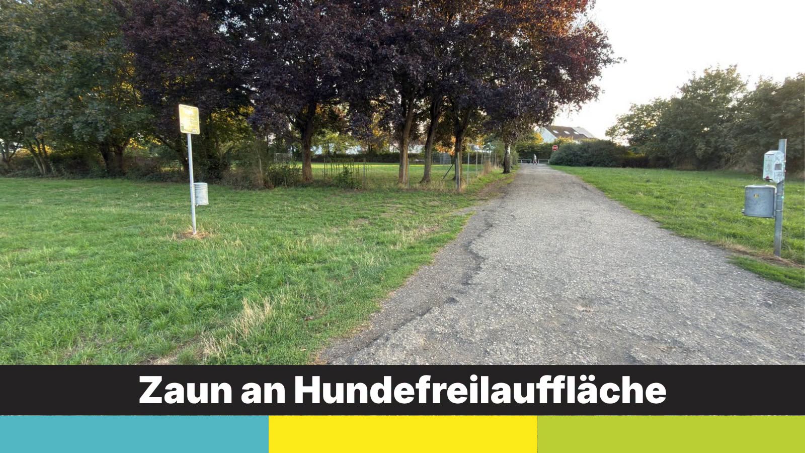 Ratsbündnis bittet Verwaltung um Einzäunung der Hundefreilauffläche in Niederpleis