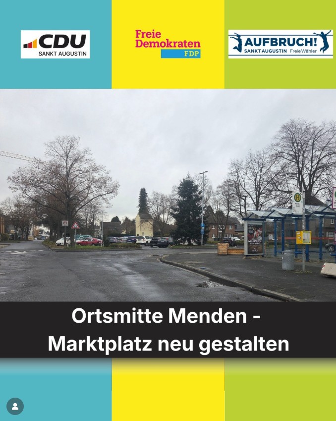 Ortsmitte Menden neu denken und gestalten