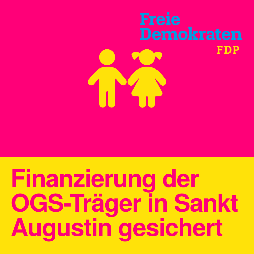 Finanzierung der OGS-Träger in Sankt Augustin gesichert